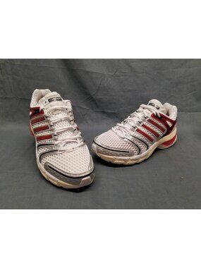 Adidas Adistar Control 5 White Better Scarlet Grey Men's Size 11.5 NEW NO BOX!